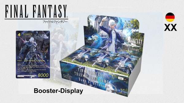 Final Fantasy TCG OPUS 20 / XX - Dawn of Heroes - 36 Booster Display - german VV f.d. 28.7.23