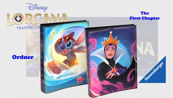 Disney Lorcana TCG - Kartenordner / Binder - Das Erste Kapitel