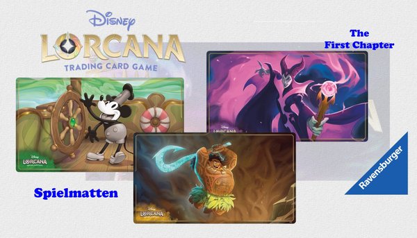 Disney Lorcana TCG - Spielmatte / Play Mat - The First Chapter - VV für den 30.09.2023